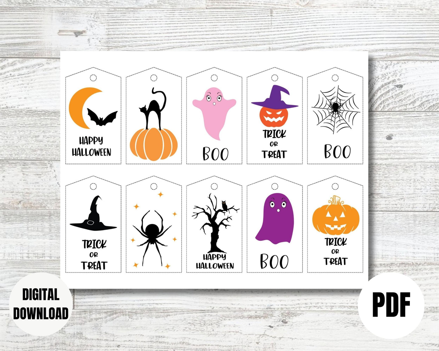 Halloween Gift Tags