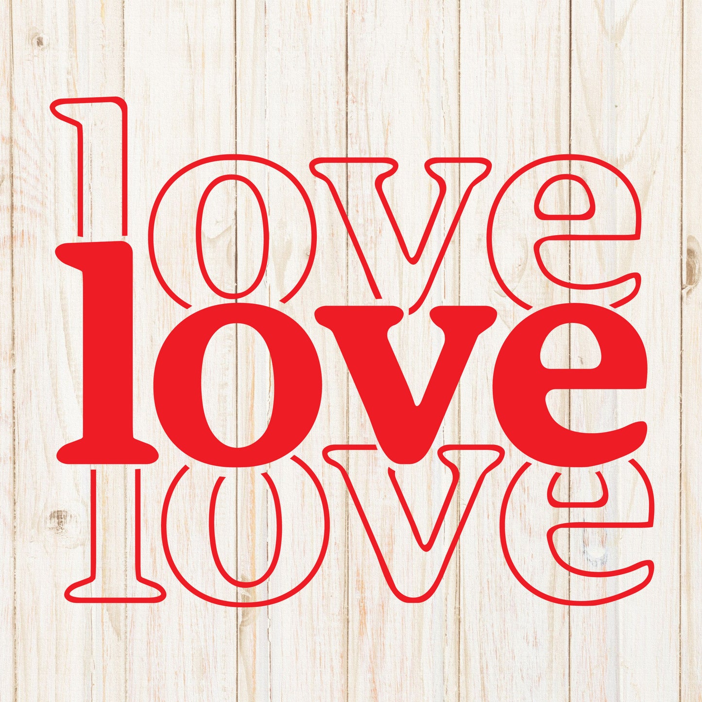 Love Valentine SVG