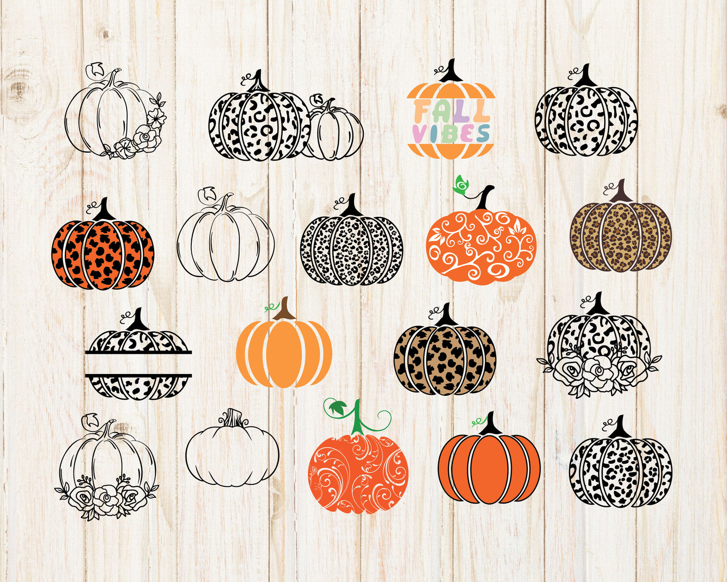 Pumpkin Bundle SVG