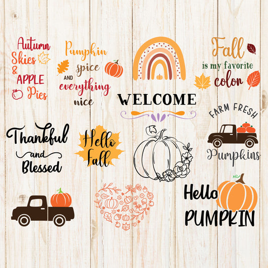 Fall Bundle SVG