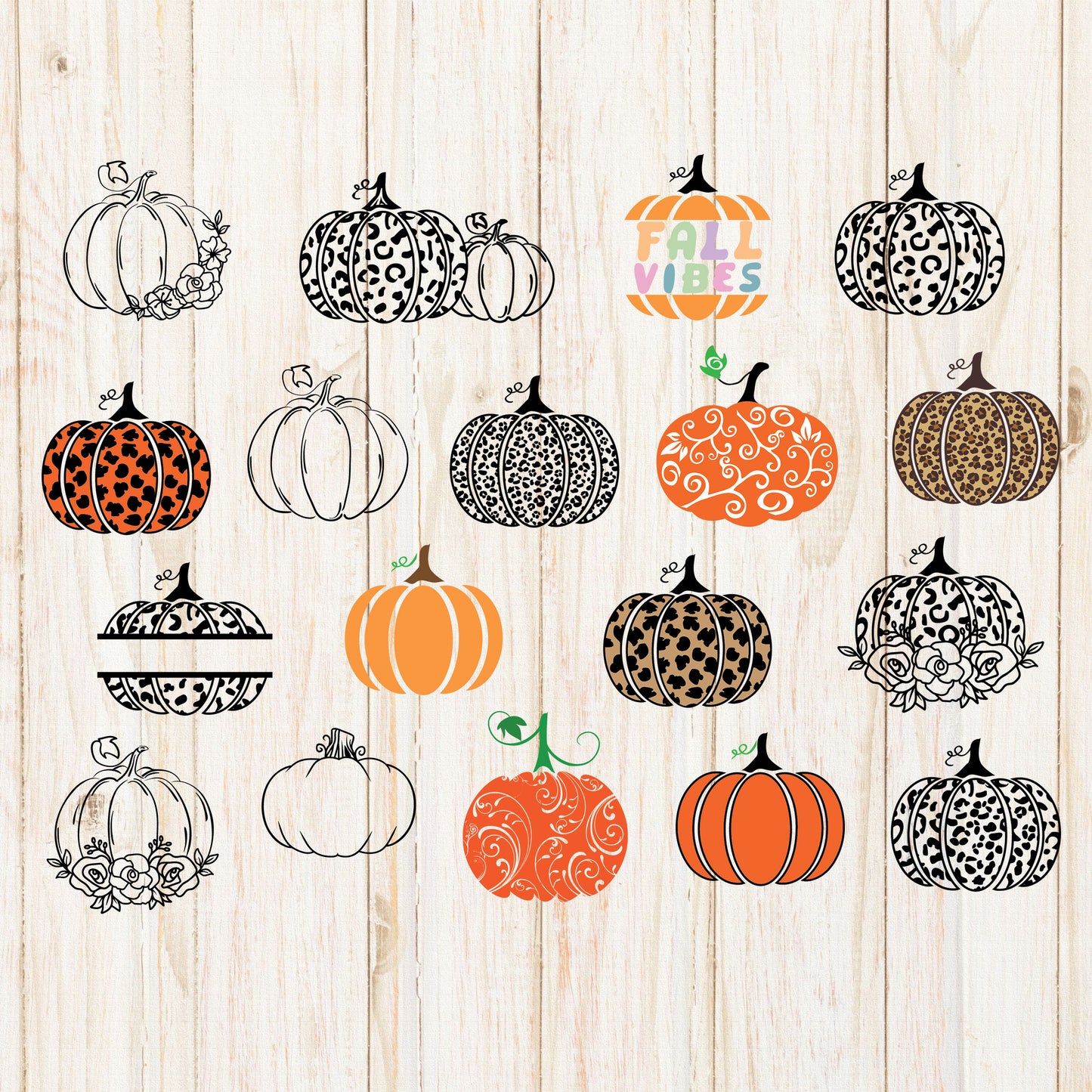 Pumpkin Bundle SVG