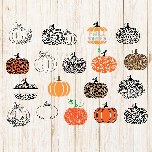 Pumpkin Bundle SVG