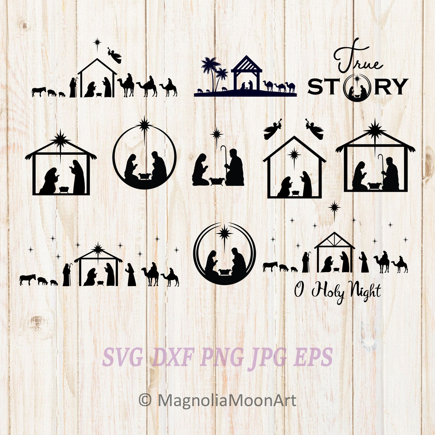 Nativity Bundle SVG