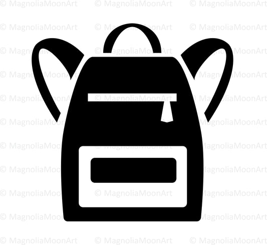 School Backpack SVG