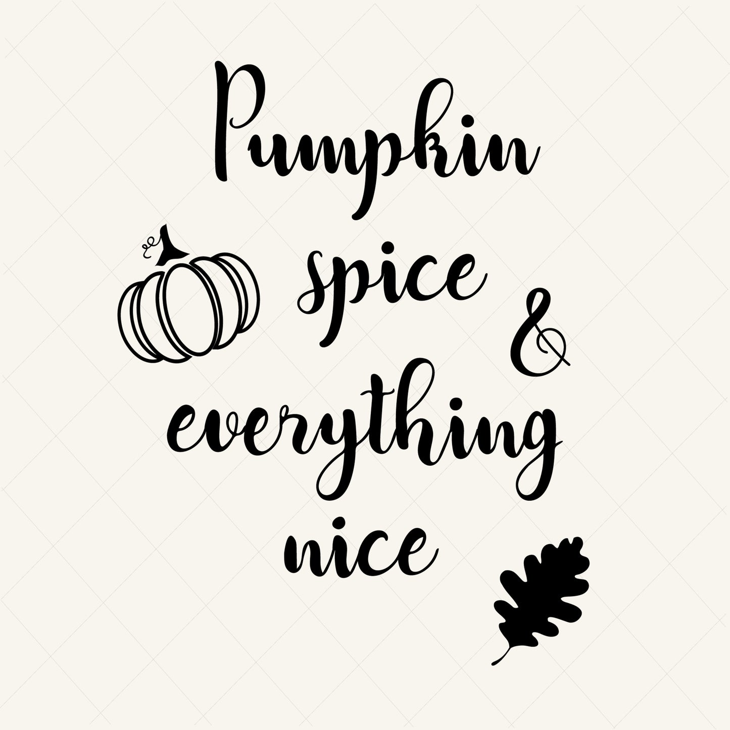 Pumpkin Spice SVG