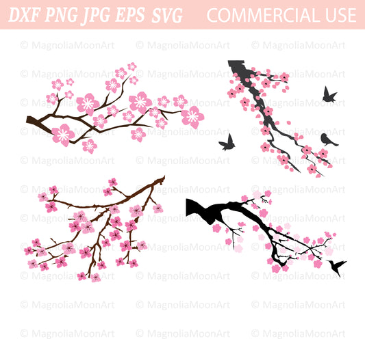 Cherry Blossom Bundle SVG