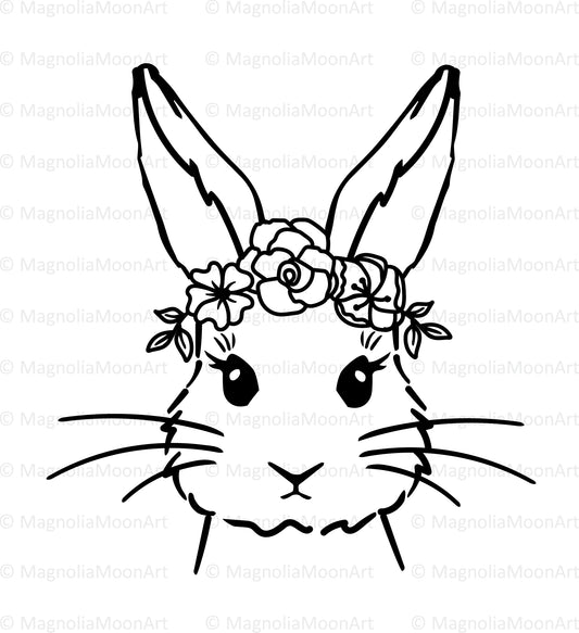 Easter Bunny SVG