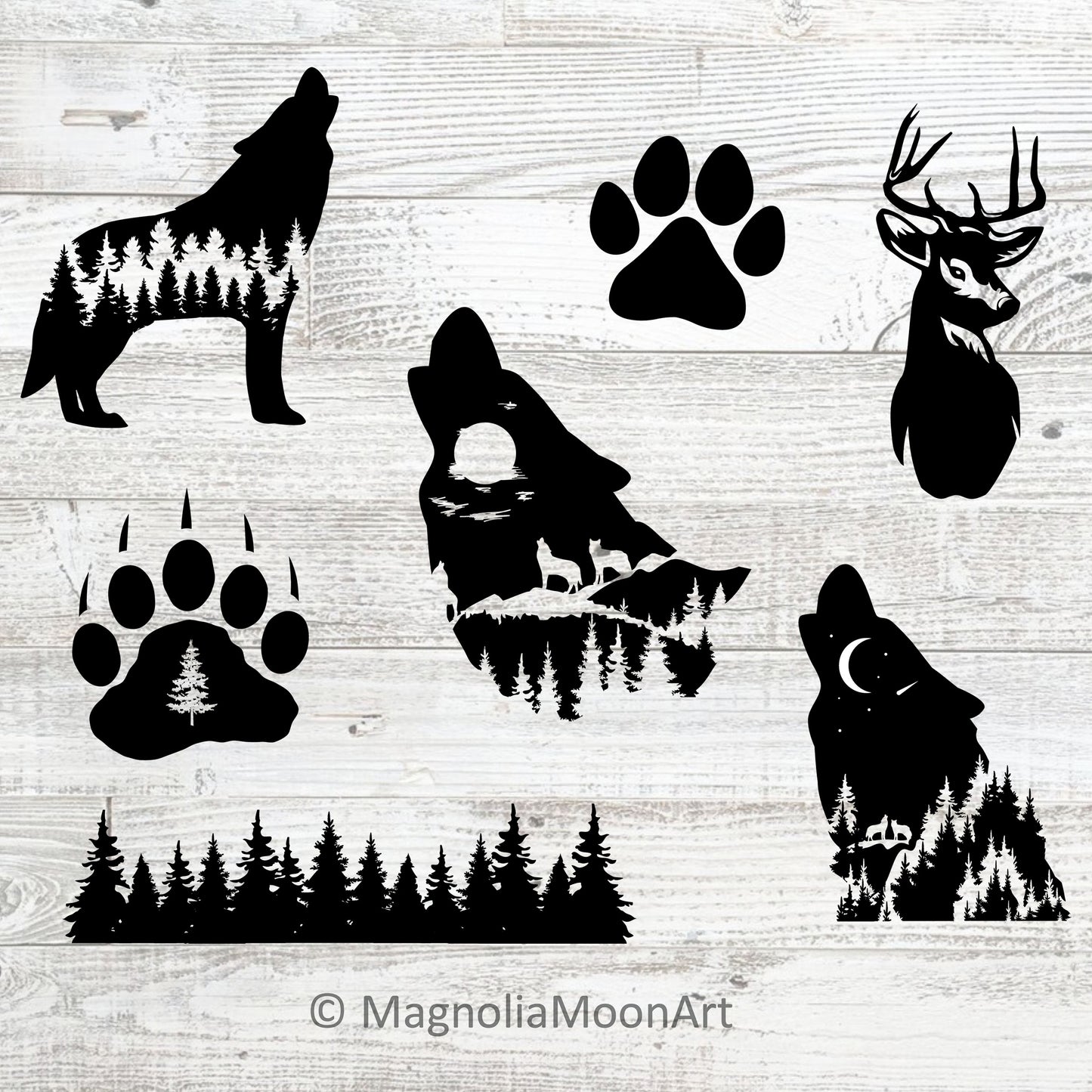 Wild Nature Bundle SVG