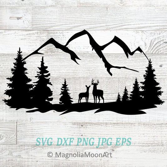 Deer Family SVG