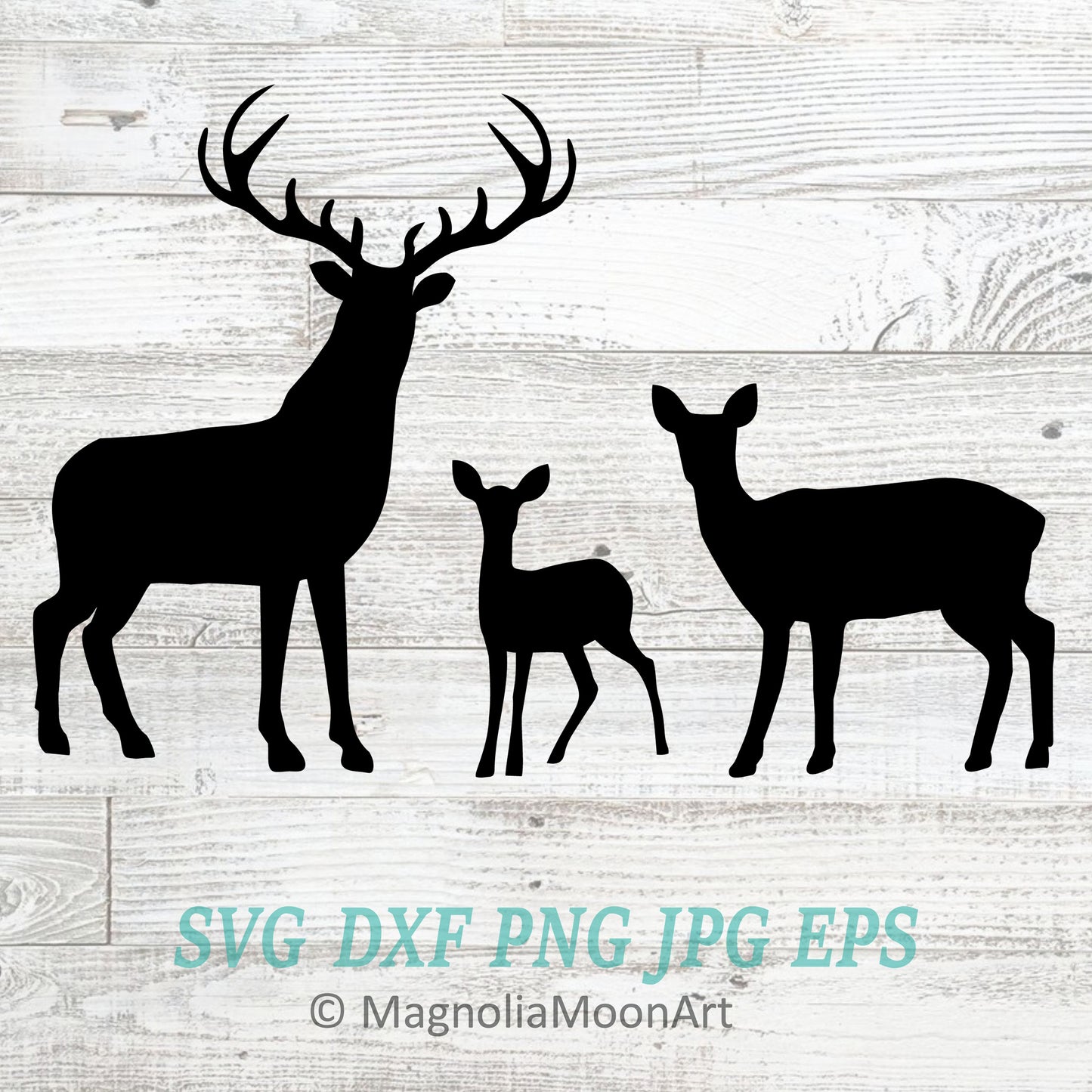 Deer Family SVG