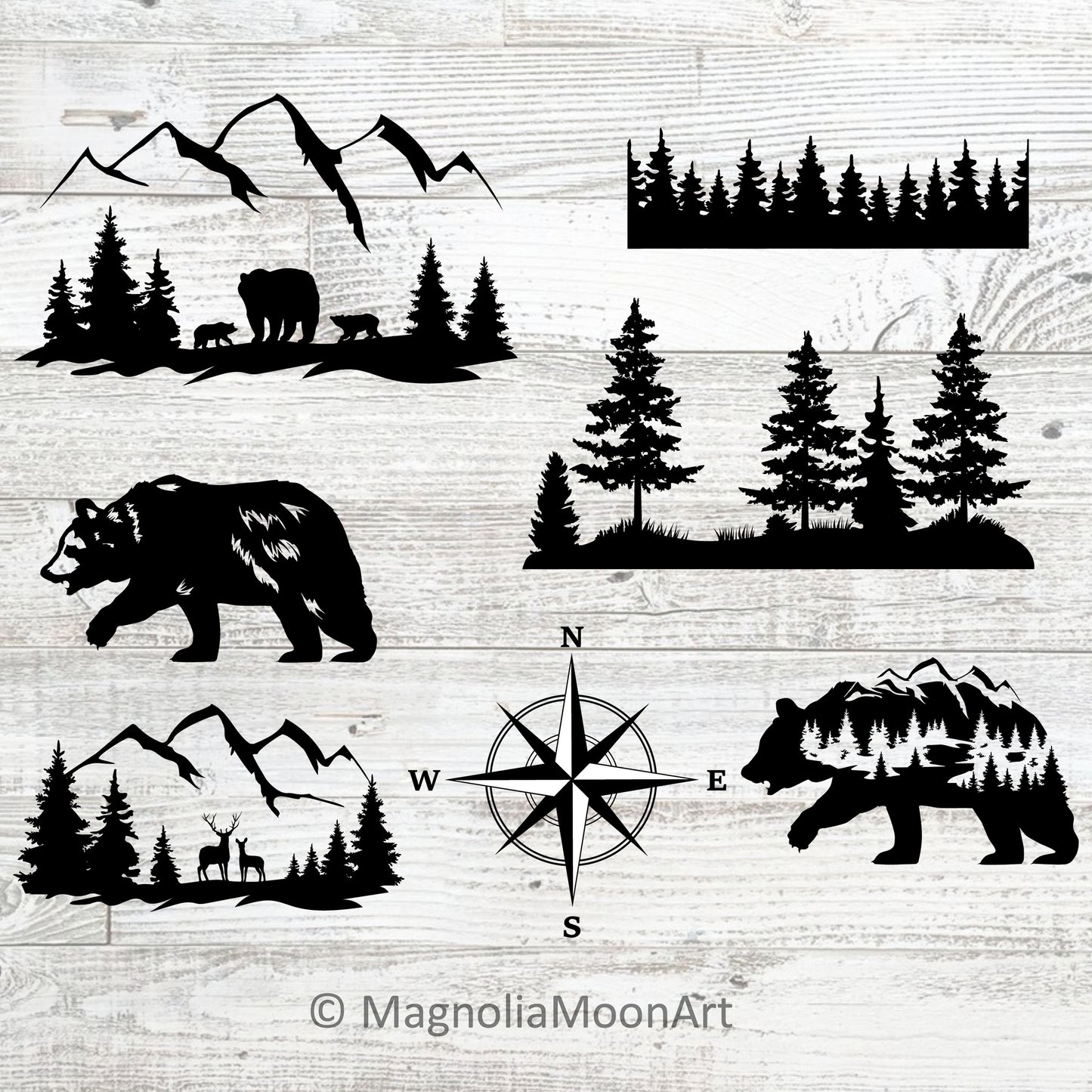 Wild Nature Bundle SVG