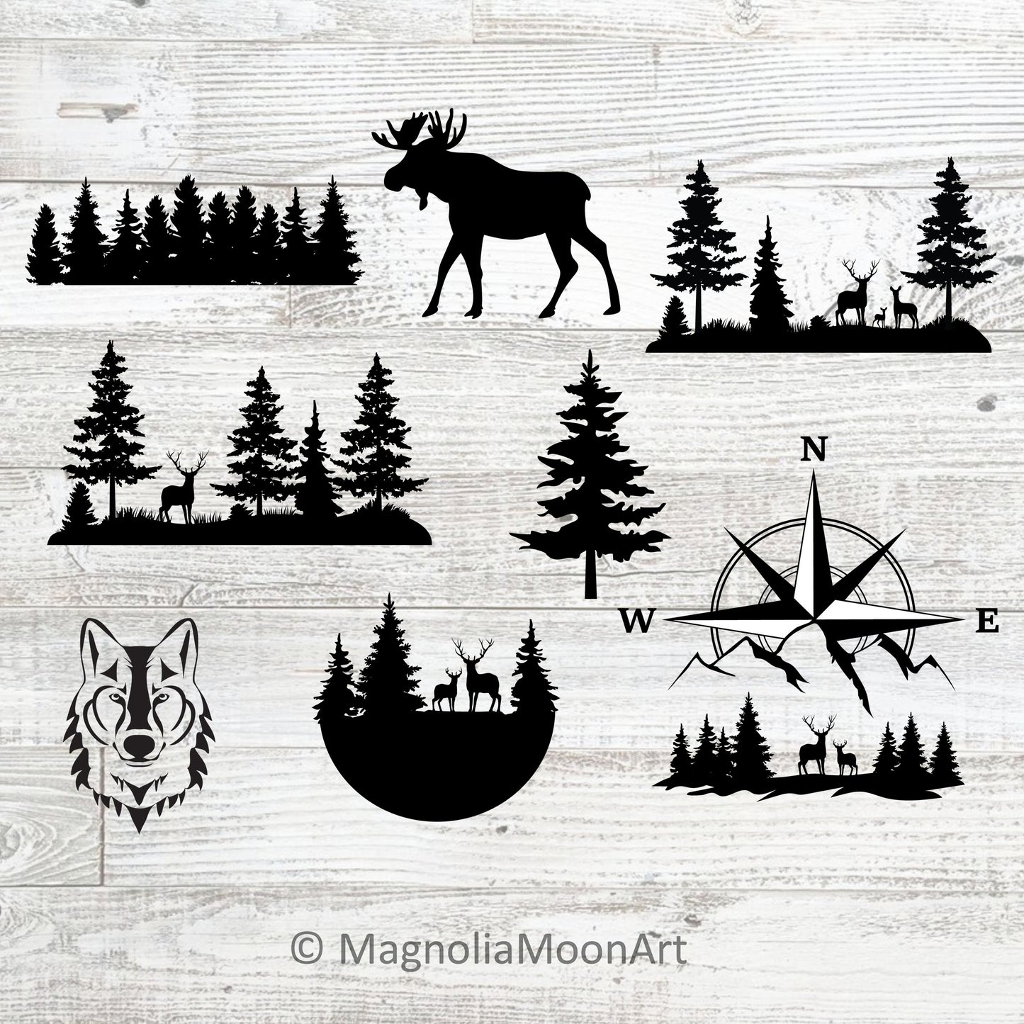 Wild Nature Bundle SVG