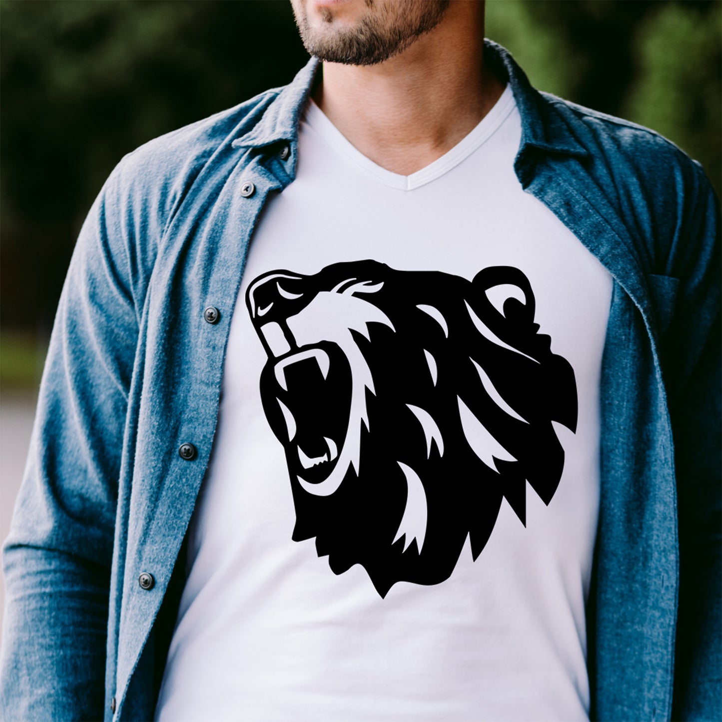 Bear Roar SVG