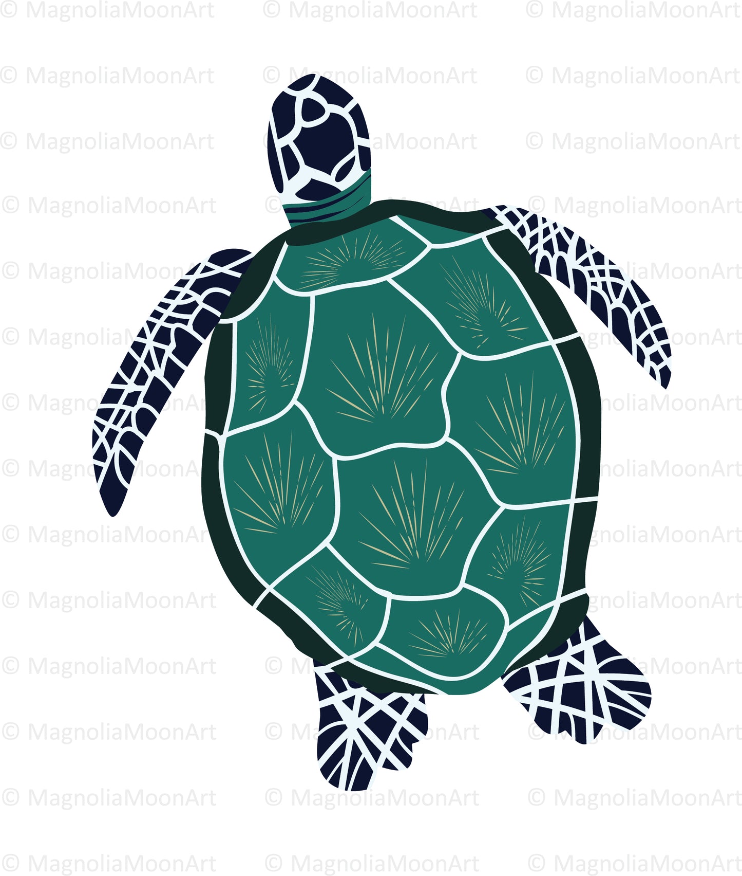 Sea Turtle Printable Art